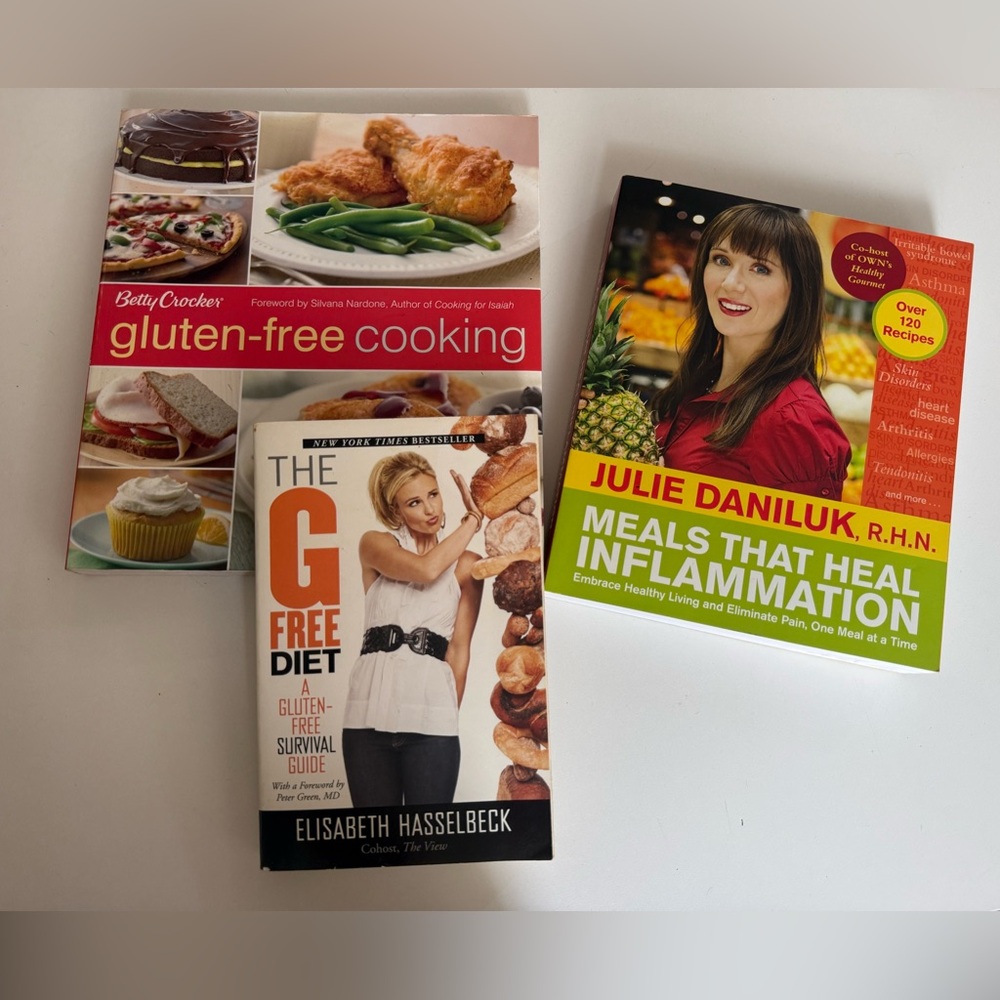 Bundle of Gluten Free Inflammation Diet Cookbooks